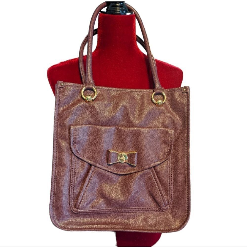 Lulu Guinness Purple Handbag